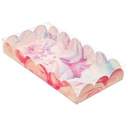 Коробка для пряников 21 см*10,5 см*3 см "Пионы"