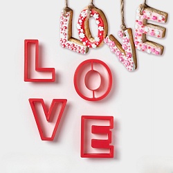 Вырубка для пряников "Любовь" 6 см*5,5 см*1,5 см